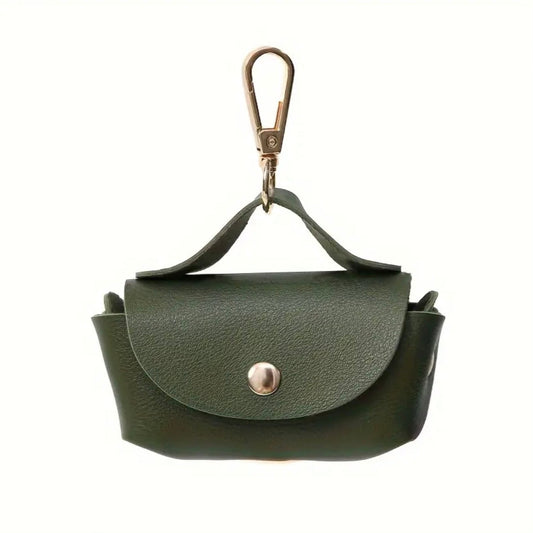 Kotbeutelspender-Tasche aus Leder in 5 Farben