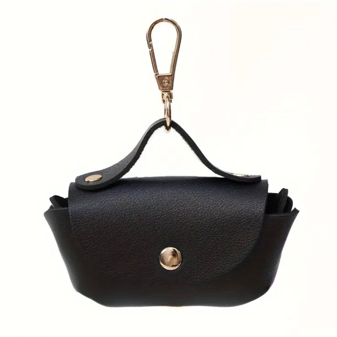 Kotbeutelspender-Tasche aus Leder in 5 Farben