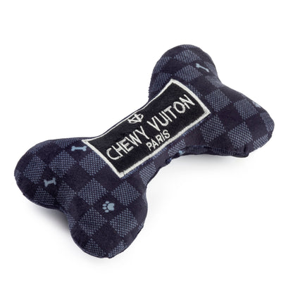 Plüsch-Knochen mit Quietscher - Produktreihe "Chewy Vuiton"