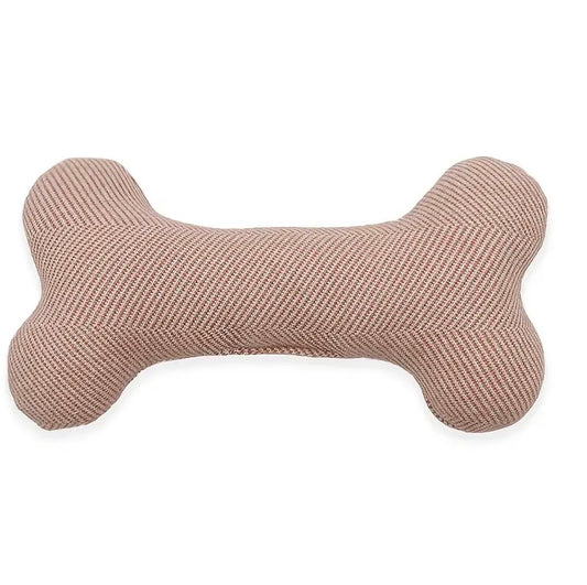 Hundespielzeug in Knochenform aus Canvas
