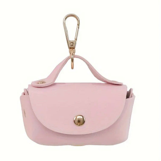 Kotbeutelspender-Tasche aus Leder in 5 Farben