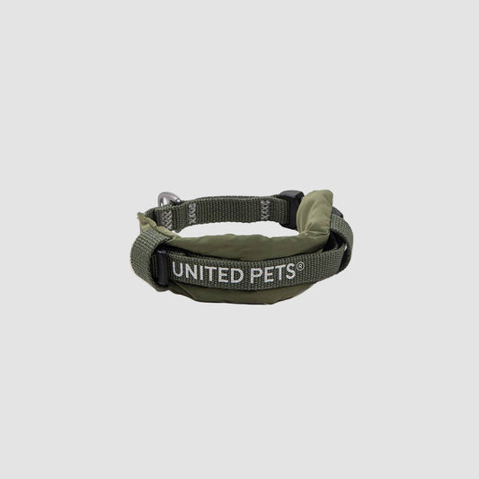"CityLife Hundehalsband von United Pets - gepolstertes, verstellbares Halsband aus recyceltem rPET im stilvollen italienischen Design"