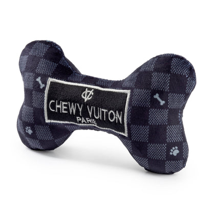 Plüsch-Knochen mit Quietscher - Produktreihe "Chewy Vuiton"