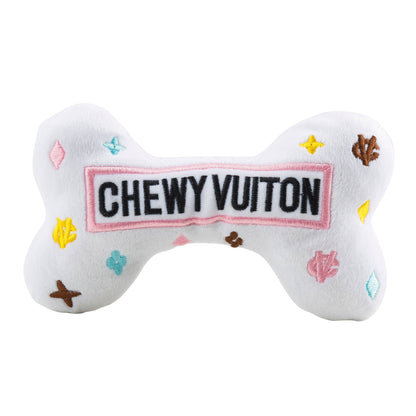 Plüsch-Knochen mit Quietscher - Produktreihe "Chewy Vuiton"