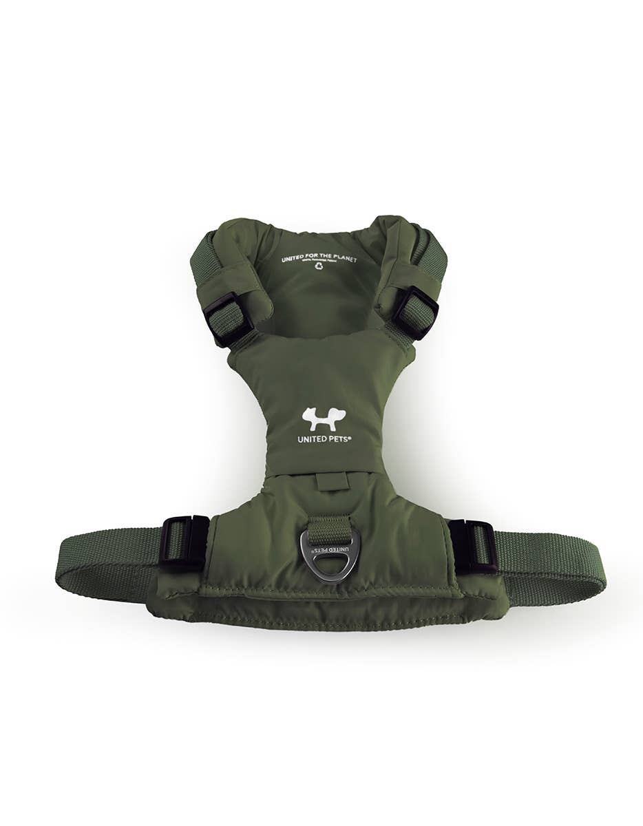 Gepolstertes Geschirr "CityLife" Linie in Oliv