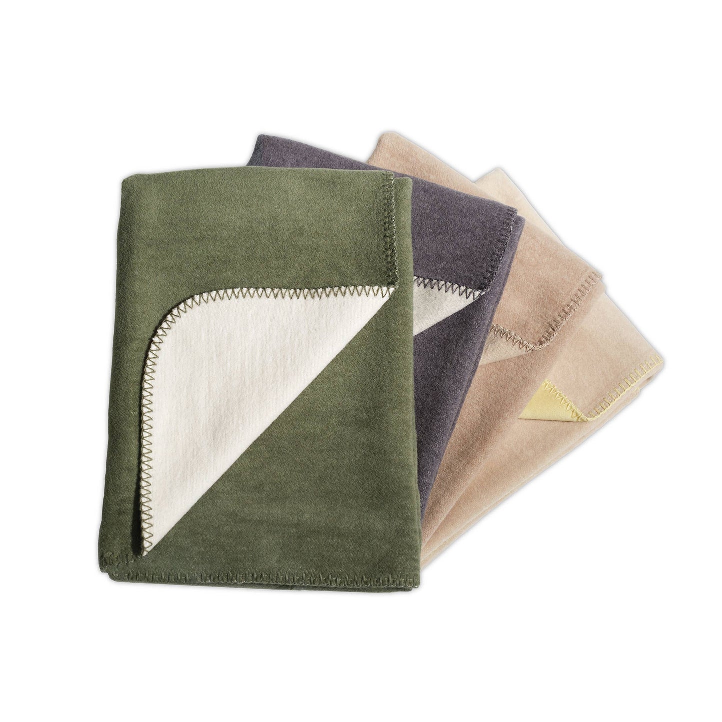 REVERSO – Stilvolle Wende-Decke für anspruchsvolle Hunde Oliv/Grün