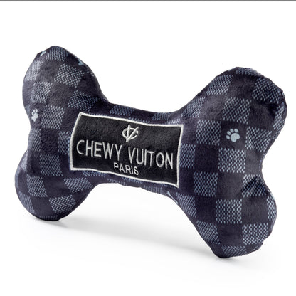 Plüsch-Knochen mit Quietscher - Produktreihe "Chewy Vuiton"